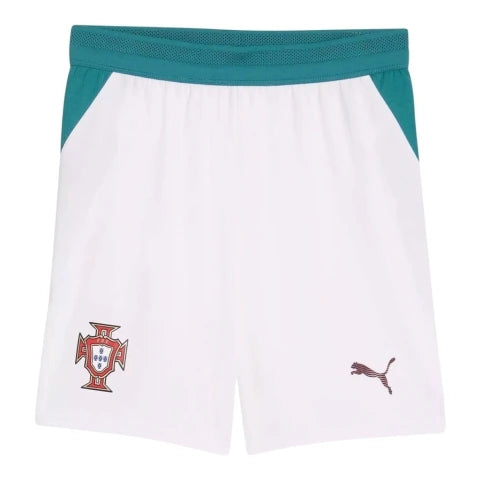 Short Seleção Portugal II 26/27 - Masculino Puma - Branco e verde