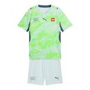 Kit Infantil Seleção Suíça II 26/27 - Puma - Verde