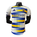 Camisa Boca Juniors III 26/27 - Jogador Adidas Masculina - Branca com detalhes em azul e amarelo