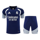 Kit Treino adulto - Camisa e Shorts - Real Madrid 26/27 - Adidas - Azul
