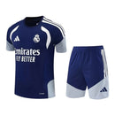 Kit Treino adulto - Camisa e Shorts - Real Madrid 26/27 - Adidas - Azul
