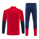 Conjunto Seleção Espanha Treino 26/27 - Masculino Adidas - Azul e vermelho