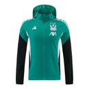 Jaqueta Corta-Vento Liverpool Treino 26/27 - Masculina Adidas - Verde e preta