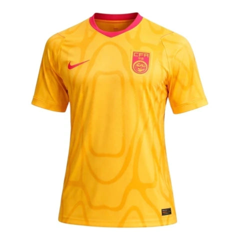Camisa Seleção China II 26/27 - Torcedor Nike Masculina - Amarela