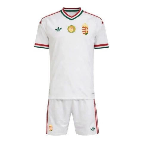 Kit Infantil Seleção Hungria II 26/27- Adidas - Branco