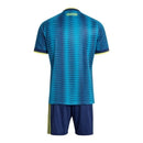 Kit Infantil Seleção Colômbia II 26/27 - Adidas - Azul e amarelo