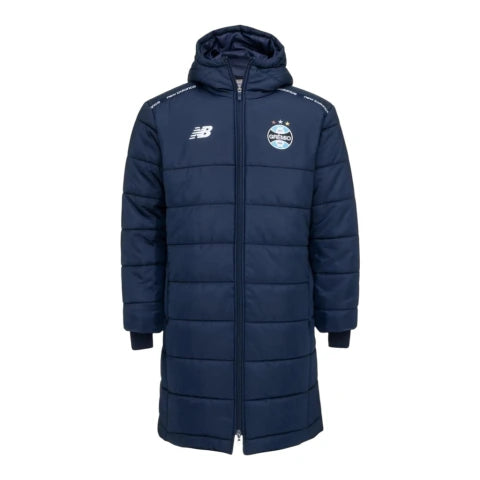 Jaqueta Corta-Vento Grêmio 26/27 - Masculina New Balance - Azul