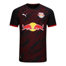 Camisa Red Bull Bragantino II 26/27 - Torcedor Puma Masculina - Preta com detalhes em vermelho