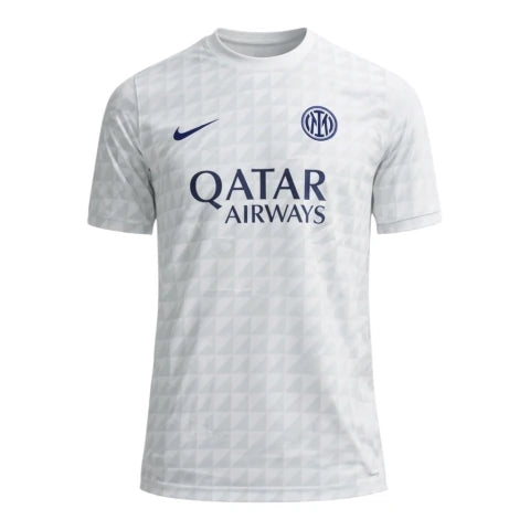 Camisa Inter de Milão Pré-jogo II 26/27 - Torcedor Nike Masculina - Cinza