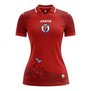 Camisa Seleção Haiti III 26/27 - Torcedor Saeta Feminina - Vermelha