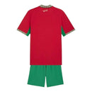 Kit Infantil Seleção Marrocos I 26/27 - Puma - Vermelho e verde