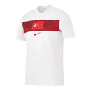 Camisa Seleção Turquia I 26/27 - Torcedor Nike Masculina - Branca e vermelha