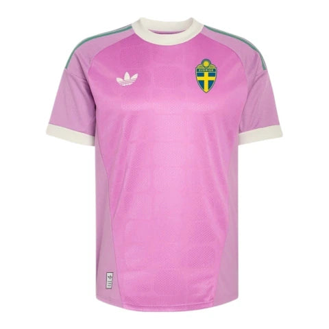 Camisa Seleção Suécia Goleiro II 26/27 - Torcedor Adidas Masculina - Rosa