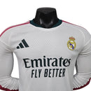 Camisa Real Madrid I 26/27 manga longa - Jogador Adidas Masculina - Branca