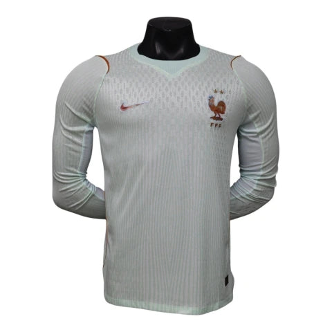 Camisa Seleção França II 26/27 manga longa - Jogador Nike Masculina - Verde